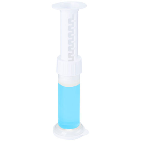 Gel para inodoro – Gel refrescante de larga duración para el inodoro de casa – 60 g, fragancia Azul Océano – 1 unidad – Limpia y refresca automáticamente