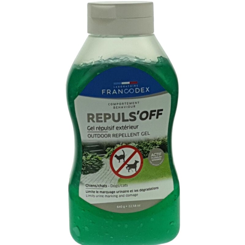 Francodex - Gel répulsif extérieur répuls'off 640 g chat et chien