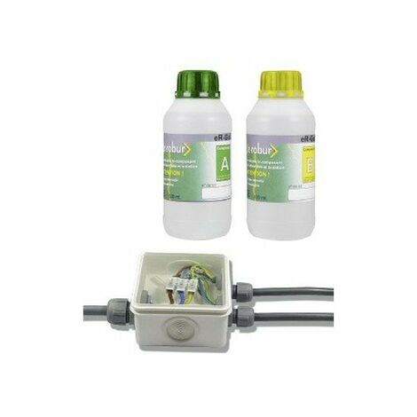 Gel silicone bi-composant étanchéité isolation pour boîtiers dérivation