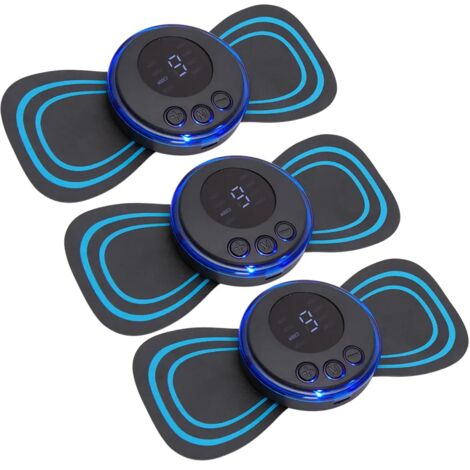 Gel stimulateur musculaire EMS pour massage de la nuque, soulagement des douleurs cervicales, relaxation, massage du dos, massage de la nuque, massage du dos02363-AquaForge
