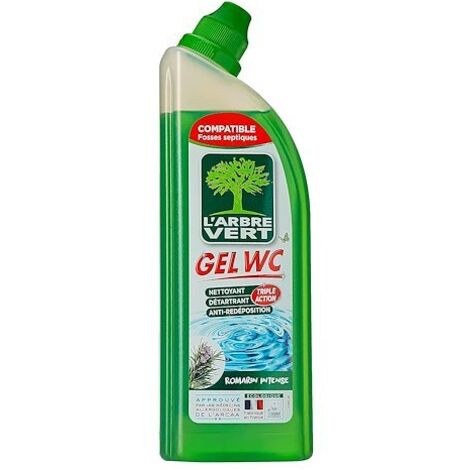 Gel wc ecologique arbre vert 750 ml