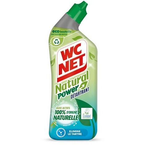 Gel WC Net Natural Power détartrant - Flacon de 700 ml