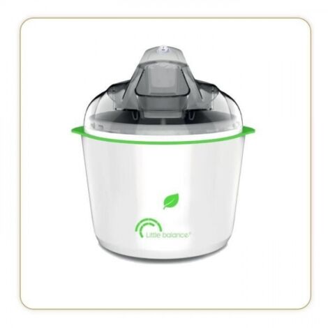 Gelatiera Little Balance 1 5L acciaio verde compatta
