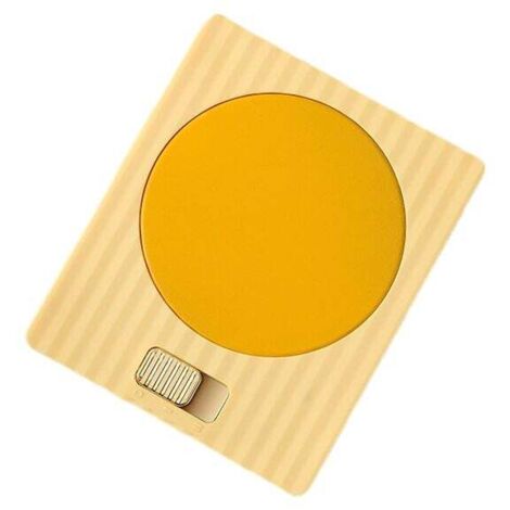 Gelb - Heizuntersetzer USB-Untersetzer Konstanttemperatur-Untersetzer Zweiter Gang Thermostatbasis