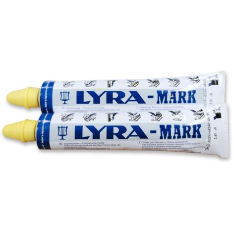 Gelbe Kugelschreibermarker – 2er-Set Permanentmarker