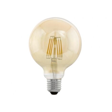 Gelbe LED 95 Kugel Lampe - E27 4 W 330lm 2200K - Eglo Globe