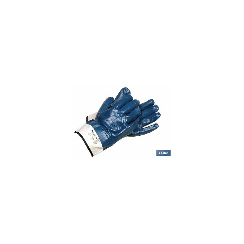 Blister American Blue Nitril-Handschuh, Größe 10