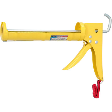 Gelbe Silikonpistole