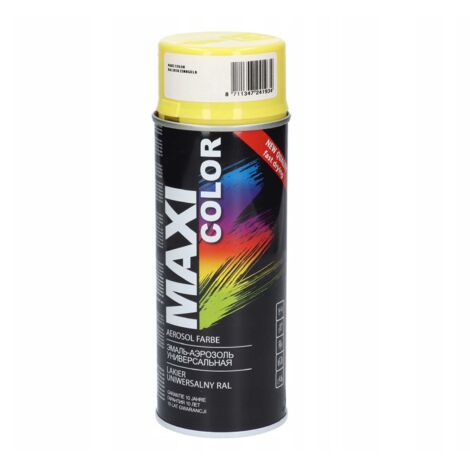 Gelber Lack, glänzend, Maxi-Farbe, 400 ml, Spray, Motip