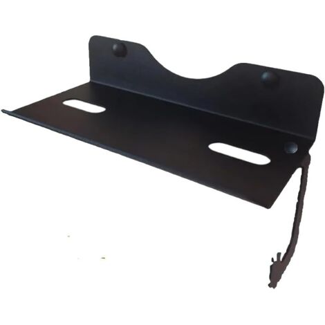 Gelbes, wandmontiertes Kettensägen-Aufbewahrungsregal aus Metall, stabile Eisenhalterung zur Aufbewahrung von Elektrowerkzeugen, 130 mm x 40 mm