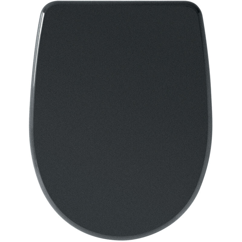 Gelco - Abattant pour wc en bois compressé cup noir