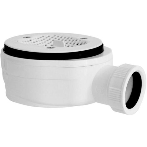 Gelco Accesorios - Sifón para plato de ducha extra bajo 90 mm, blanco GE90EXN MINUS