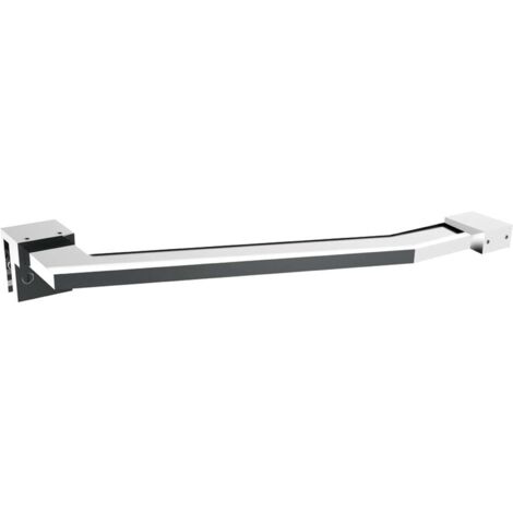 Gelco Dragon - Soporte para mamparas 300x150 mm, cromado GDV300