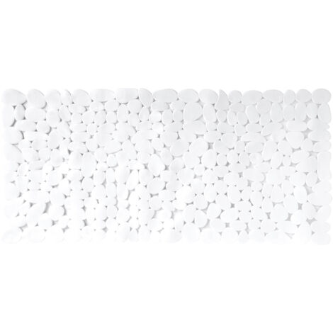 GELCO - tapis de bain antidérapant zen 33x71 blanc