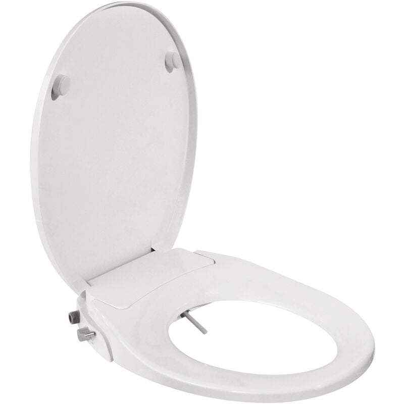 Abattant wc lavant cleanea blanc