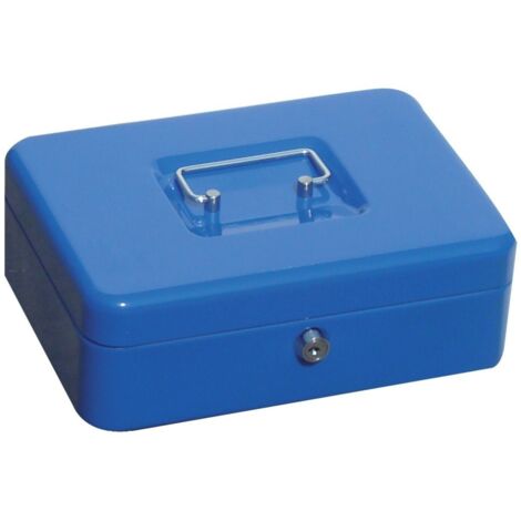 Geldkassette,blau, 330x235x90