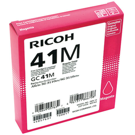Gelpatrone GC-41 M ca. 2.200 Seiten magenta GC-41 M ca. 2.200 Seiten magenta