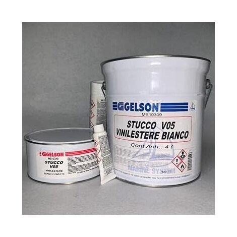 GELSON 10309 STUCCO VINILESTERE V05 CON CATALIZZATORE 4 LT