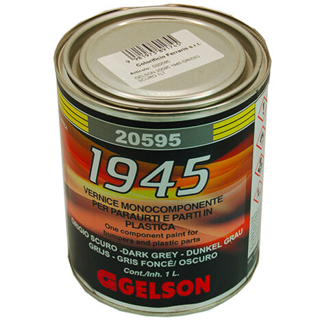 GELSON 1945 VERNICE LISCIA 20595 GRIGIO SCURO 1 LITRO
