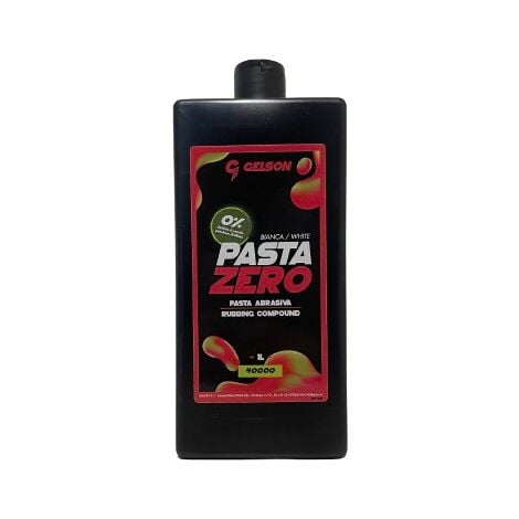 GELSON 40000 PASTA ABRASIVA ZERO BIANCA 1 LITRO