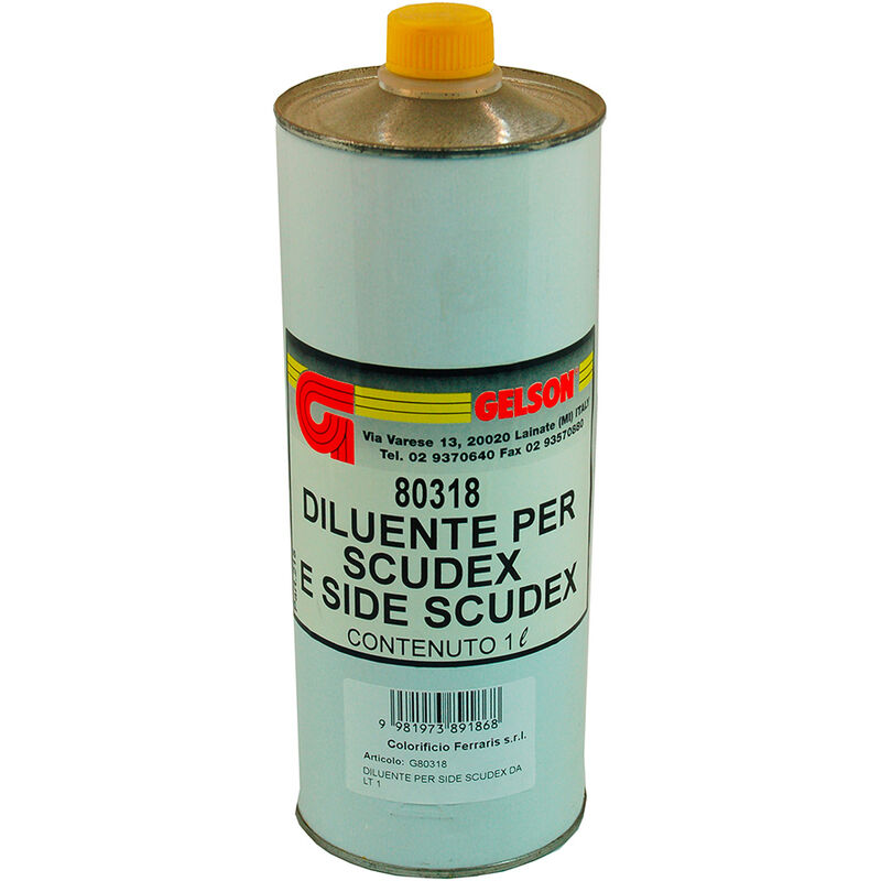 Gelson - 80318 diluant 1 litre side scudex