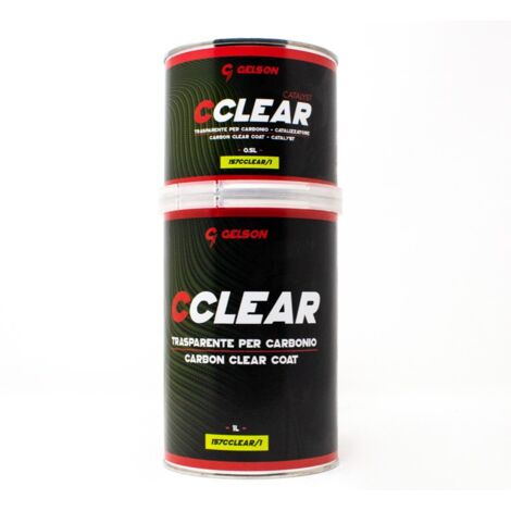 GELSON C CLEAR-CARBON CLEAR COAT 1 LT+ CATALYST 0,5 LT