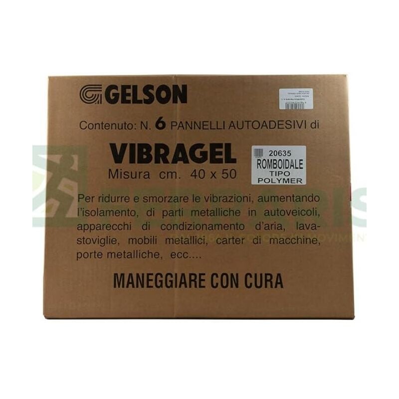 Gelson - pannelli antirombo 20635 romboidali pezzi 6