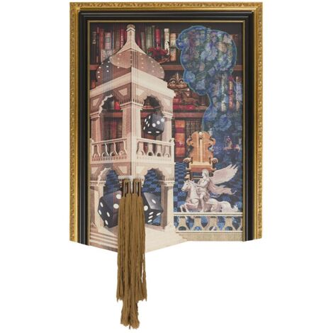 Gemälde „Königreich des Vergessens“ 112 x 3 x 147 cm