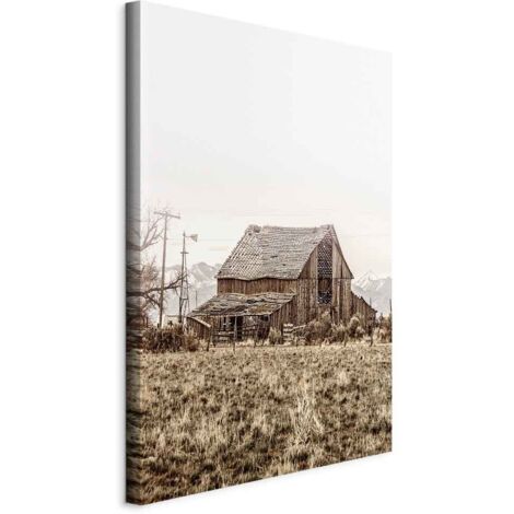 Gemälde – Verlassene Ranch (1-teilig) vertikal