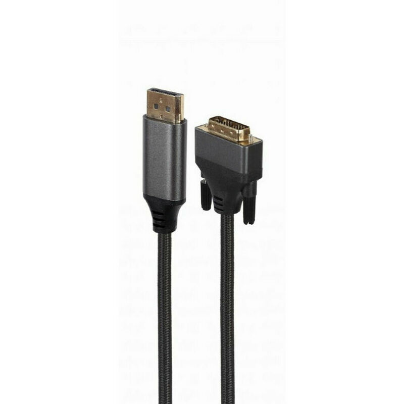 

Adaptador DisplayPort a DVI CC-DPM-DVIM-4K-6 (1,8 m) 4K Full HD - Gembird