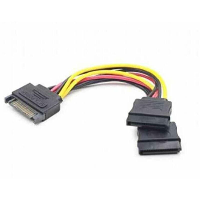 

Cable Alimentación SATA CC-SATAM2F-01 (15 cm) - Gembird
