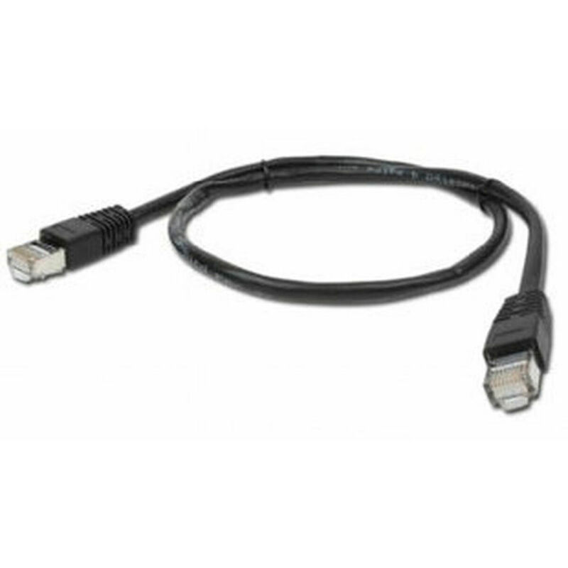 

Cable de Red Rígido FTP Categoría 6 Negro 1 m - Gembird