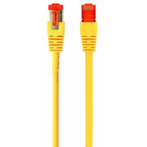 Gembird cable de red rj45, cat. 6a,ftp, lszh, 0.5m, amarillo