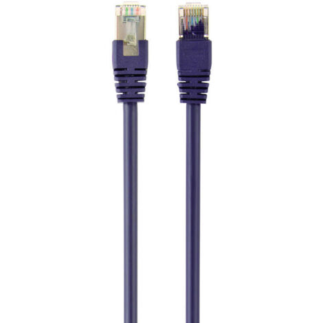 Gembird cable de red rj45, cat. 6a,ftp, lszh, 1m, purpura