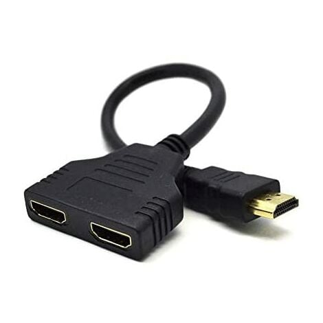 Gembird Câble HDMI double 2 X HDMI Noir Câble HDMI DSP-2PH4-04