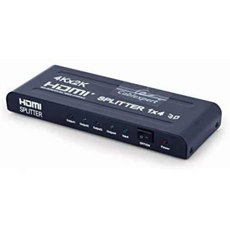 Gembird - Cablexpert - Splitter hdmi, 4 porte