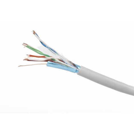 Gembird CAT5e FTP 100m cable de red Gris F/UTP (FTP)