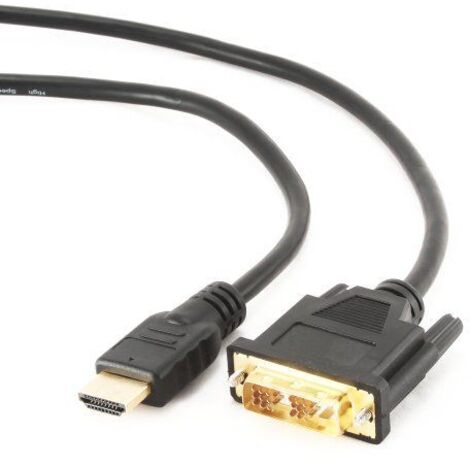 Gembird - Cavo da HDMI a DVI (spine placcate in oro, 3 metri) [Spagna]