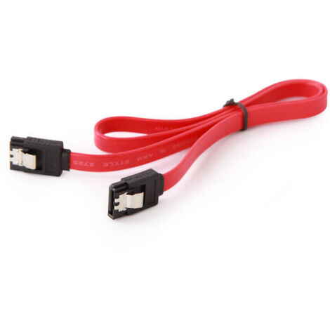 Gembird CC-SATAM-DATA-XL cable de SATA 1 m Negro, Rojo