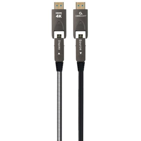 Gembird CCAP-HDMIDD-AOC-20M  HDMI cable HDMI Type-A/HDMI Type-D Noir