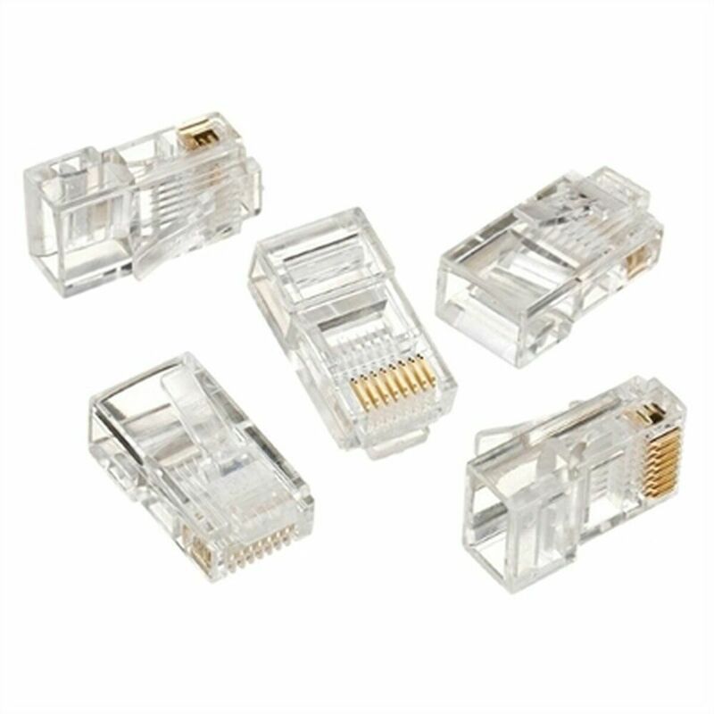 

Conector RJ45 Categoría 5 UTP LC-8P8C-001/100 100 uds - Gembird