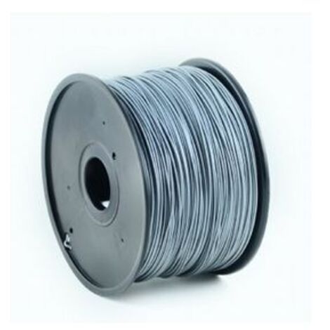GEMBIRD FILAMENTO ABS PLATA, 1,75 MM, 1 KG