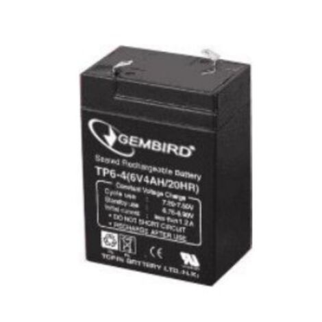 gembird Gembird BAT-6V4.5AH - 4.5 Ah - 6V - 860g - 7 cm - 10 cm - Schwarz (BAT-6V4.5AH)