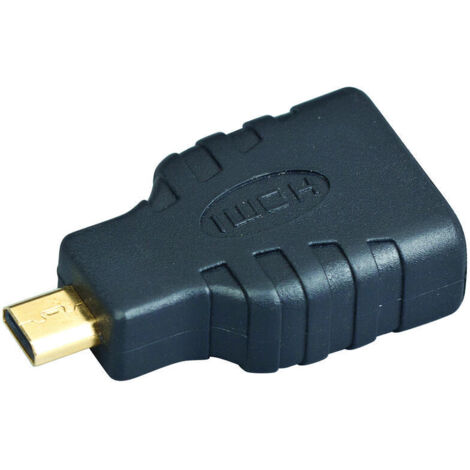 Gembird HDMI(F)-microHDMI(M) Negro