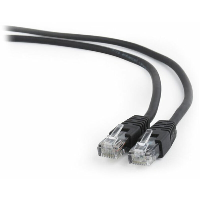 

Latiguillo Categoría 6 UTP PP6U-1M/BK Negro (1 m) - Gembird