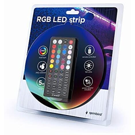 Gembird LED-S-RGB500-01 Leuchtband 5000 mm