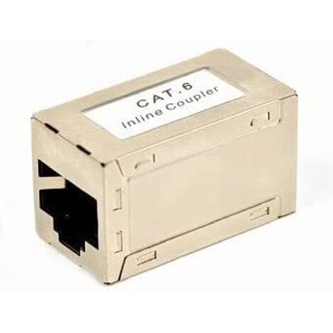 Gembird NCA-LC6S-01 cambiador de género para cable RJ-45 Beige