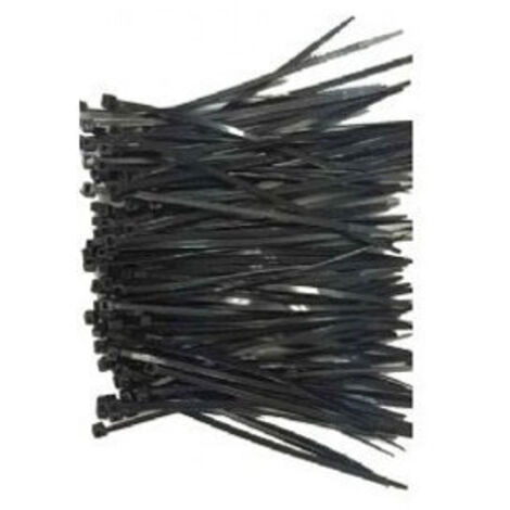 Gembird NYTFR-250X3.6 presilla Nylon Negro 100 pieza(s)