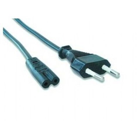 Gembird PC-184/2 1,8m C-Type Plug C-Type Plug C8 Black - Cavo (1,8m, maschio/femmina, C-Type Plug, C8 Coupler, nero)