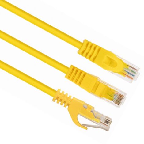 gembird PP6U-1M câble ethernet jaune 1 mètre Cat6